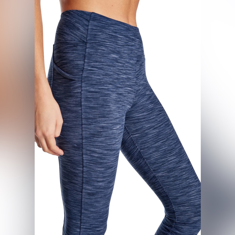 Kyodan SPACE DYE HIGH-WAIST DOUBLE BRUSHED LEGGINGS